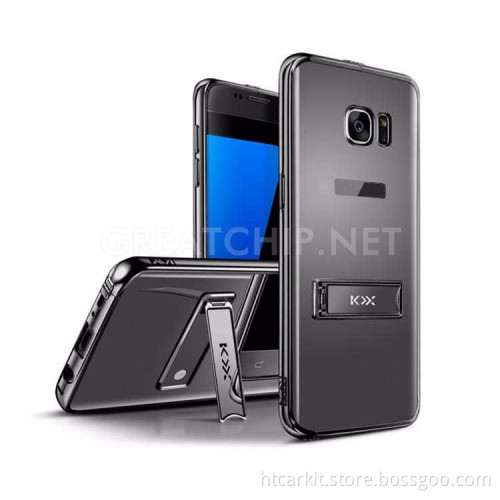 Metal mirror frame case For samsung galaxy s7 cover High quality